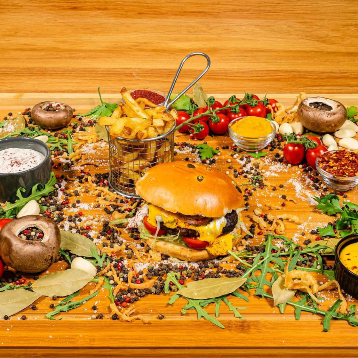 Burger Bacon & Cheese