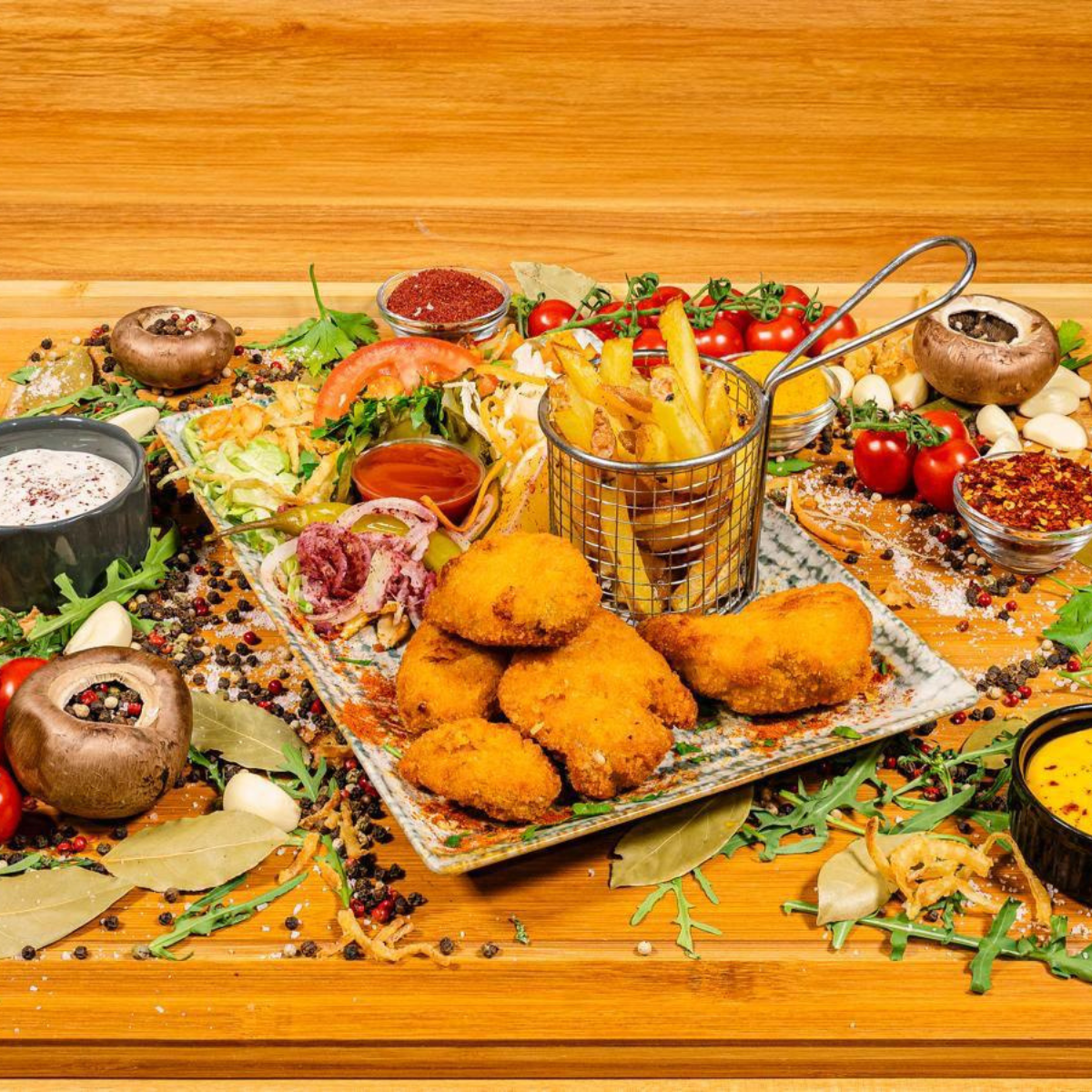 Meniu Aripioare Crocante