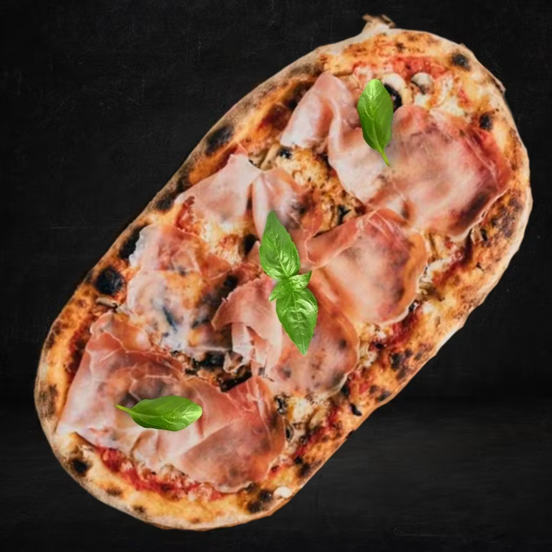 Pizza Prosciutto Funghi