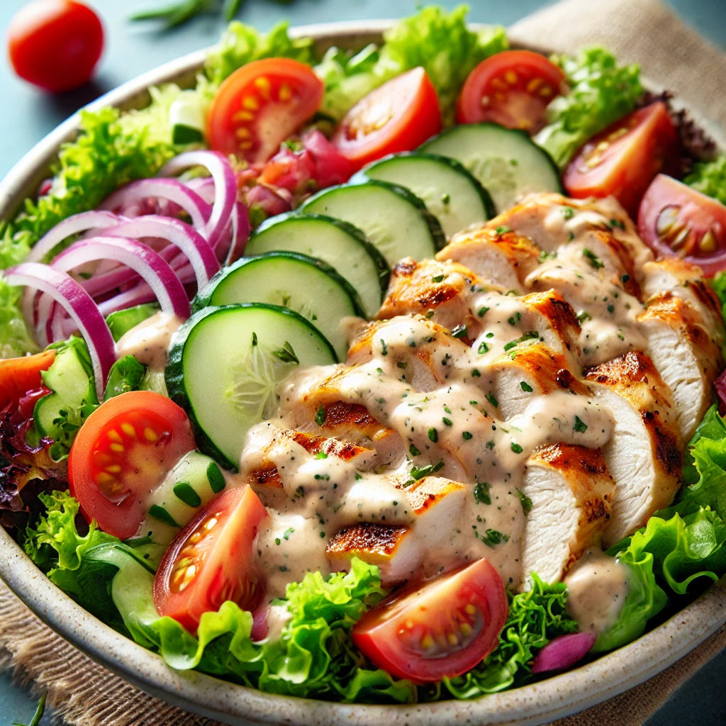 Salata cu Pui Shaorma